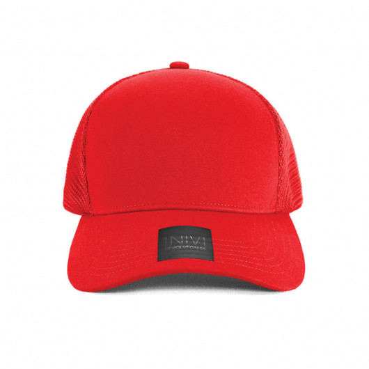 Inivi Promotional Cotton Mesh Cap Red